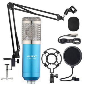 BM800 Комплект конденсаторного микрофона Profesional Audio для студии Grabacion Chat включая металлический штатив