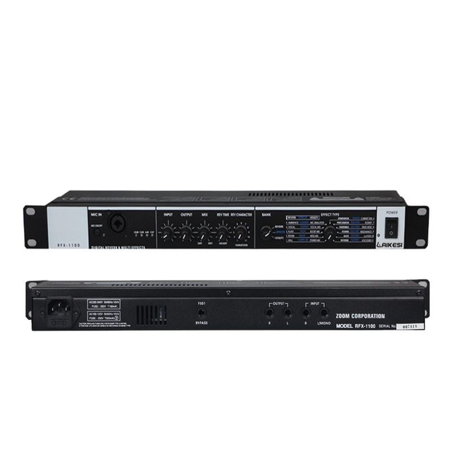 RFX-1100 профессиональный предусилитель наружного звука аудиосистема с цифровым эффектом