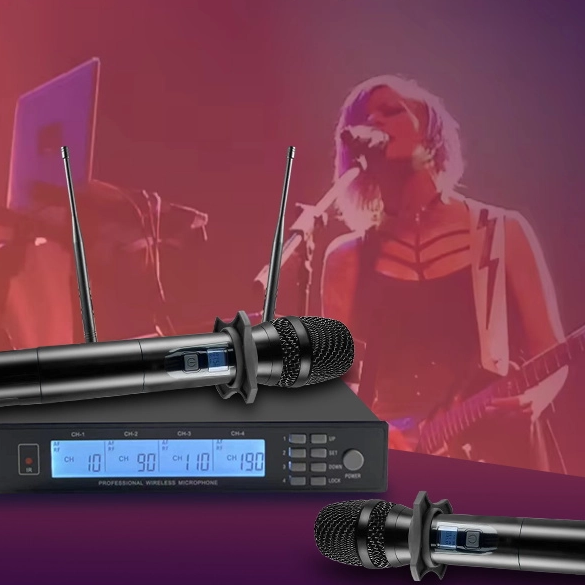 микрофонная система с беспроводным микрофоном