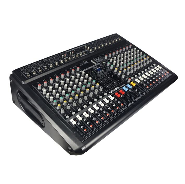 2-х групповой профессиональный GMX1600D 16-канальный микшер мощности pro