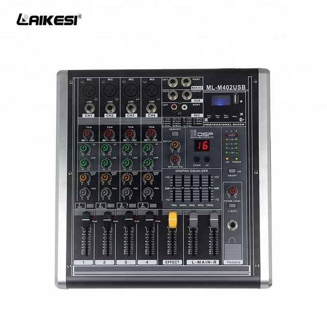 2018 LAIKESI AUDIO Mini Mixer Аудио Мини звуковой микшер с MP3