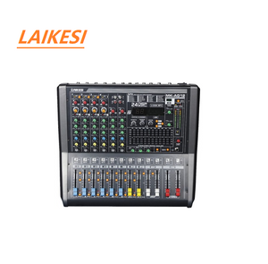 LAIEKSI микшер аудио MK-AG 8 USB 24 DSP фантомное питание DJ контроллер аудио пульт микшер