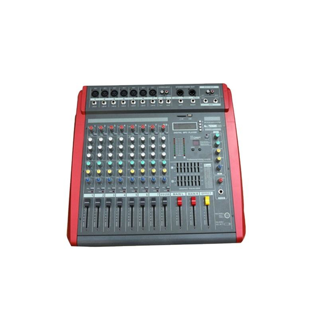 DMX1200D 12-канальный микшер-усилитель с эффектом 16DSP