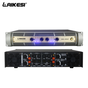 LAIKESI AUDIO Профессиональный 4-канальный усилитель мощности Аудиоусилитель мощности