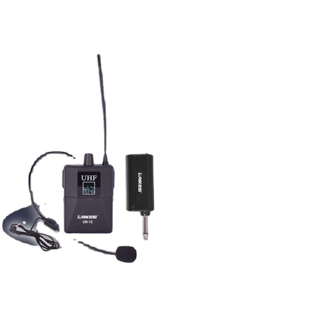 UHF Lavalier Lapel Cordless Mic Youtube Видеозапись Беспроводная микрофонная система