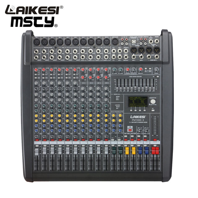 LAIKESI AUDIO 16-канальный профессиональный цифровой аудиоконсольный микшер