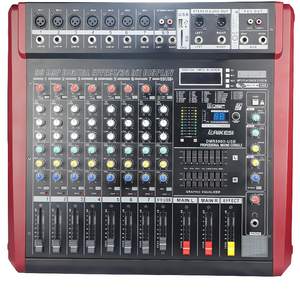 новый микшер DMR800D power 500Wx2 аудио микшер консоли de sonido