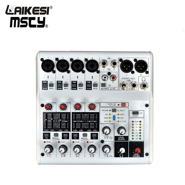 Оптовый мини-микшер DJ с USB для источника питания 5 В Audio Mini Mixer Цена